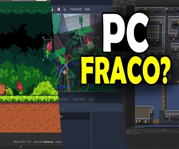Como criar jogos em PC Fraco – VENTRUE NOOB